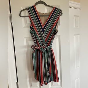 Striped Anthropologie Romper